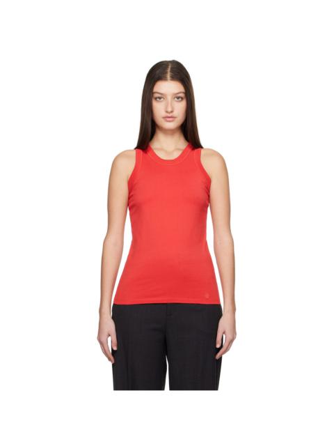 Red Poso Tank Top