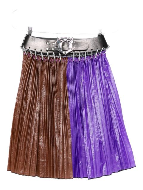pleated carabiner skirt