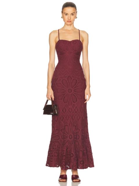 X Camila Coelho Crochet Dress