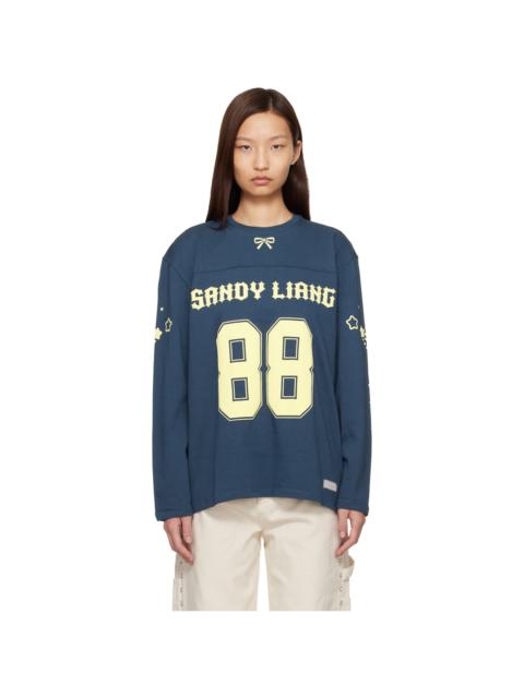 Navy Princeton Long Sleeve T-shirt