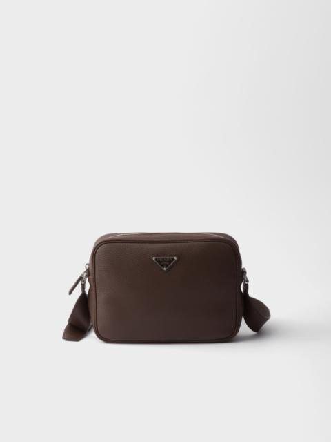 Leather shoulder bag
