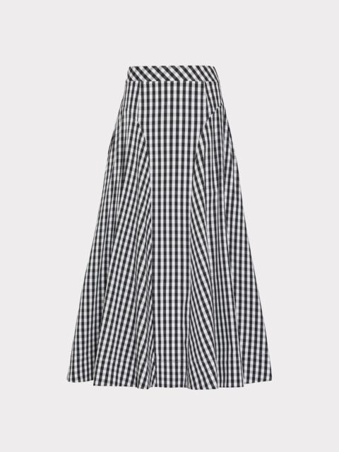 Robin Gingham Midi Skirt