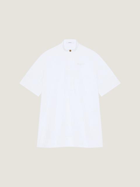 SHIRT DRESS IN POPLIN