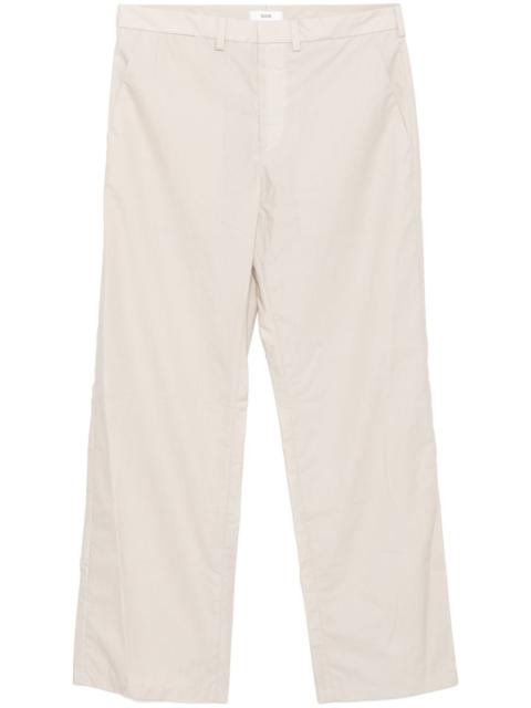 Waxed Poplin trousers