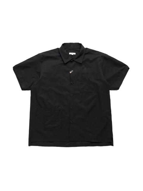 Camp Shirt Polyester Mesh - Black