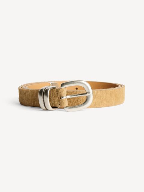 Zoilo leather belt