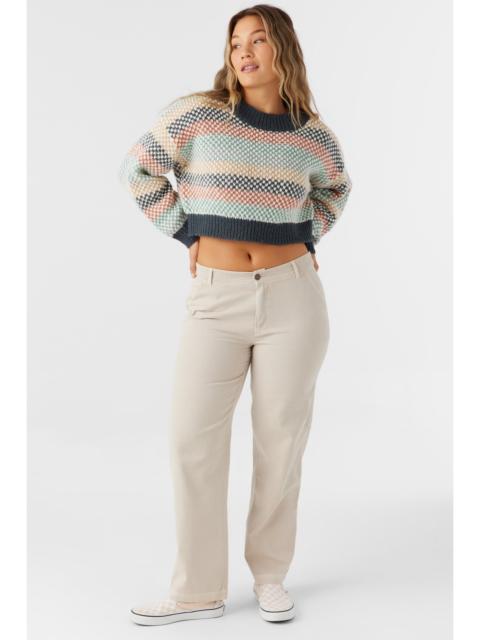 Kree Cotton Twill Utility Pants