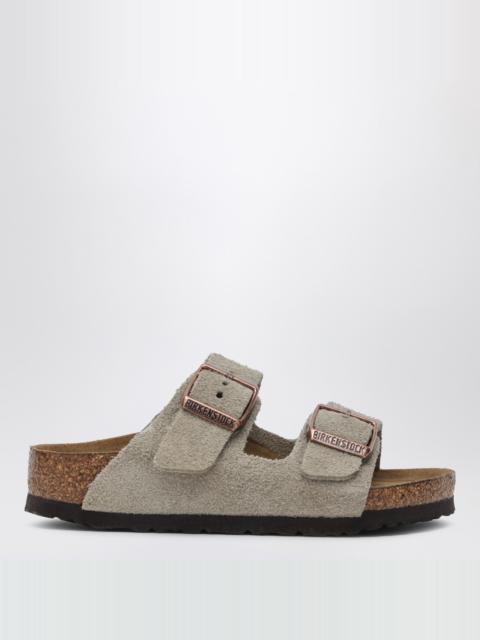 Taupe suede Arizona slide