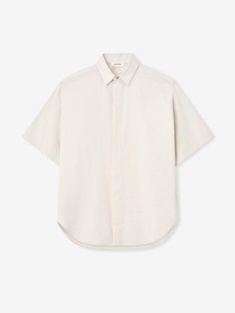Cotton Wool Oxford Classic Short Sleeve Shirt