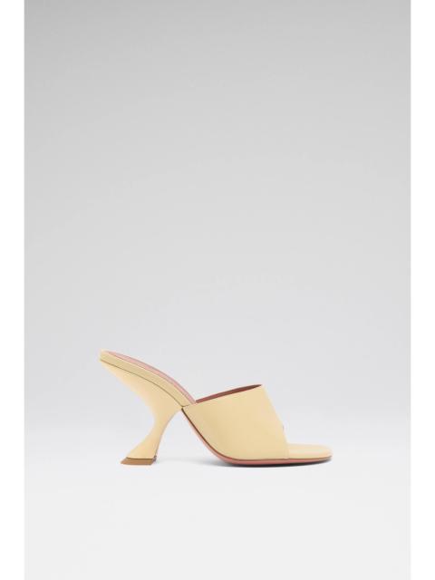 TAYLOR SLIPPER 90 SAND CRACKLE NAPPA