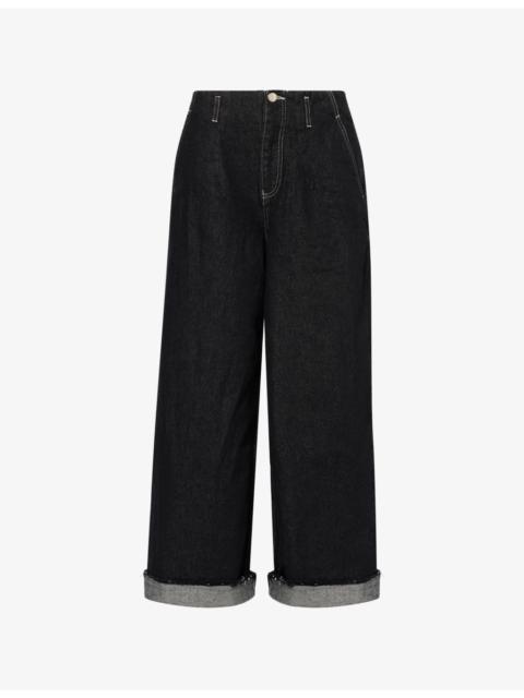 Pascal Wide-Leg Denim Jeans