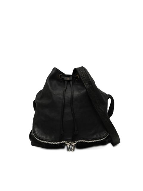 leather backpack