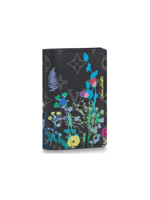Louis Vuitton Pocket Organizer Monogram Eclipse Foliage
