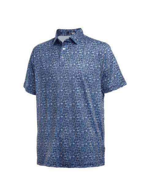 Men's Pro Polo, Navy/White