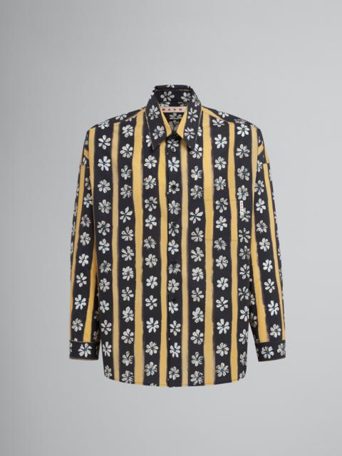 DAISY LANE PRINT POPLIN SHIRT