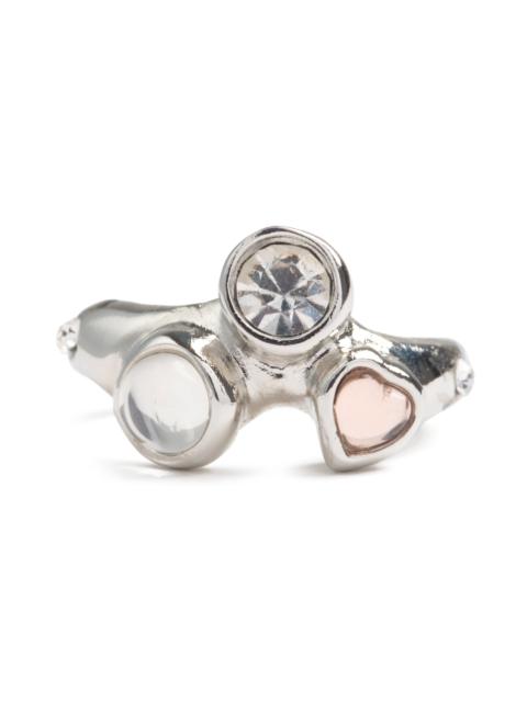 SILVER CLEAR FLORENCE RING