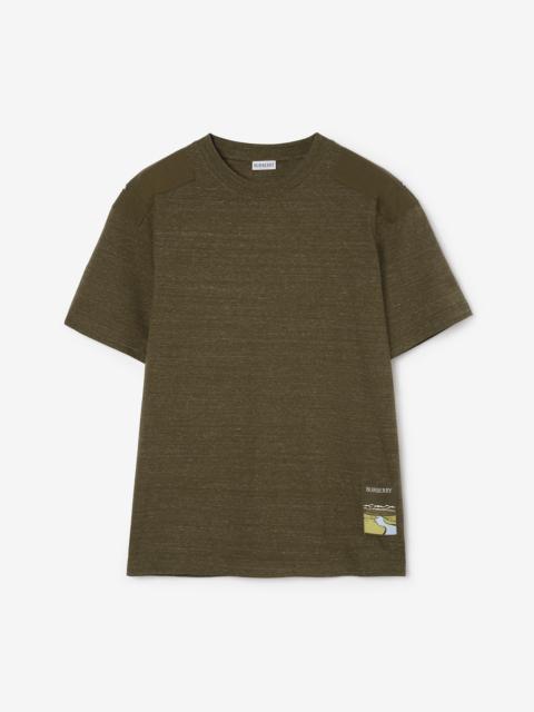 Landscape Label Cotton T-shirt