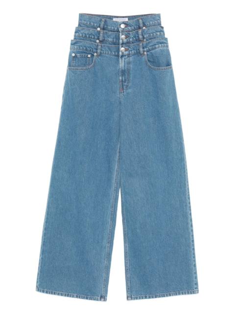 triple-layer jeans