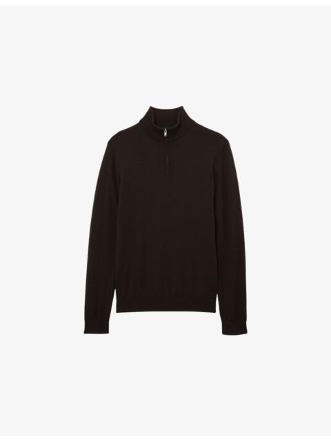 Blackhall Zip-Neck Merino-Wool Jumper
