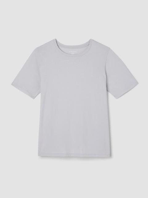Organic Pima Cotton Jersey Round Neck Tee