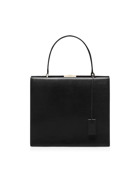 SUPPLE GRAIN LEATHER JEAN TOP HANDLE