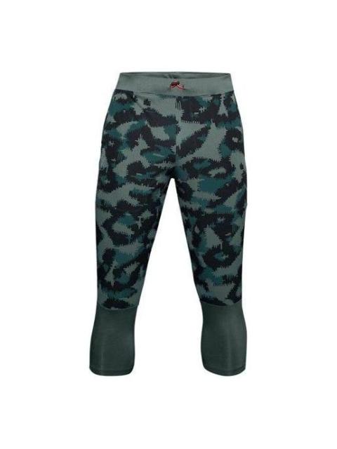Under Armour Run Anywhere 3/4 Leggings 'Blue Camo' 1356165-424