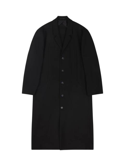 STRUCTURED COAT BLACK WOOL