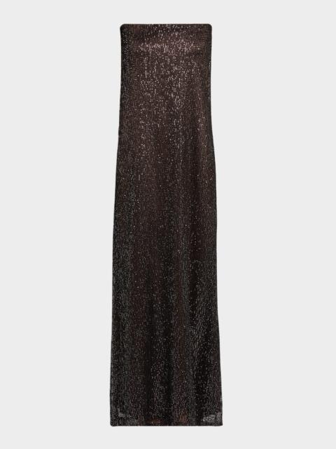 Carolyns Embellished Strapless Gown