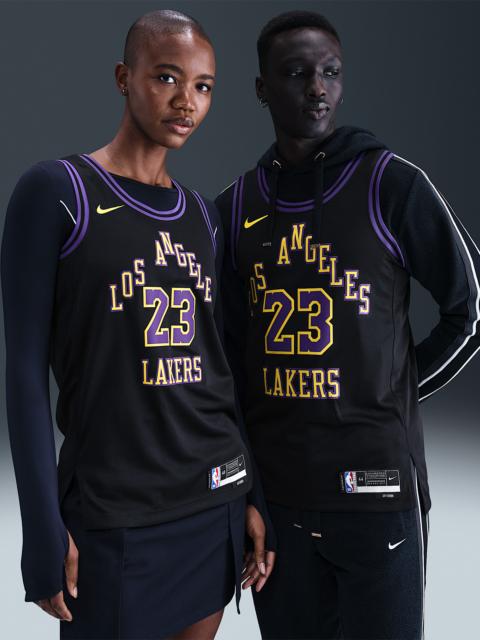 Lebron James Los Angeles Lakers City Edition 2023/24 Nike Men's Dri-FIT NBA Swingman Jersey