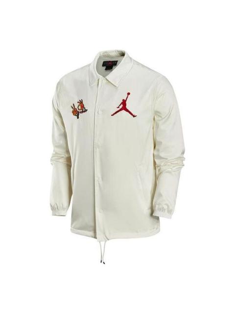 Air Jordan Coach Jacket 'White' FJ7709-133