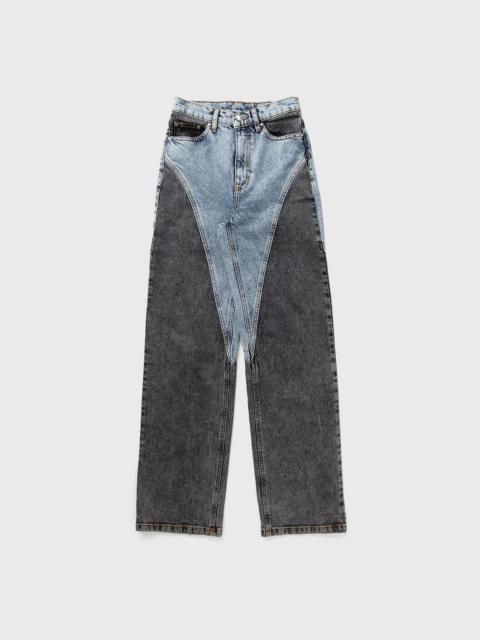 Straight Patchwork Jeans