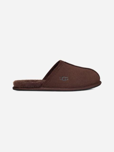 ® Men's Scuff Sheepskin Backless Slipper in Dusted Cocoa