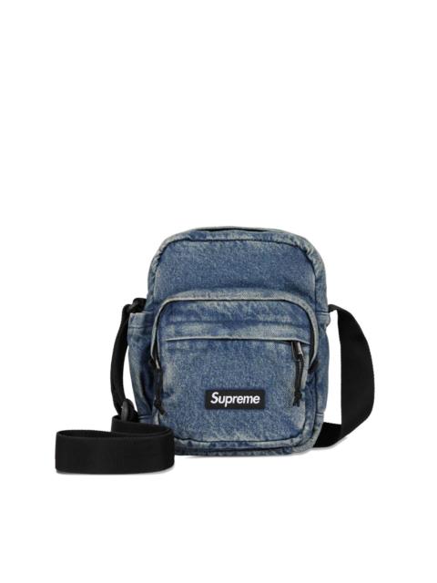denim "Indigo Blue" messenger bag