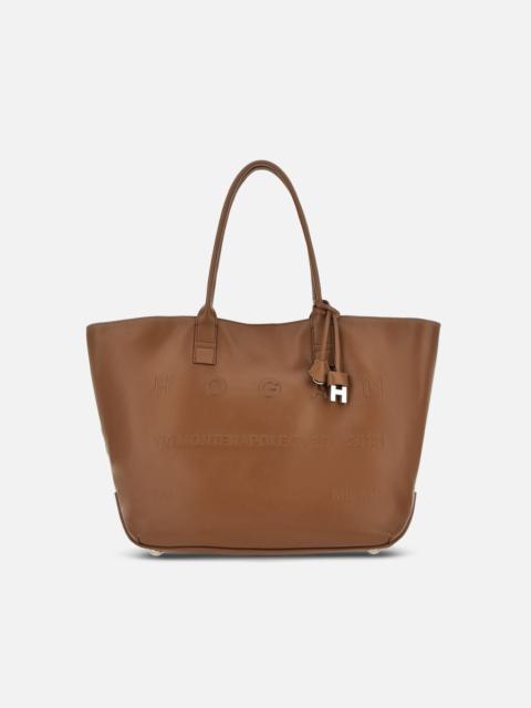 Hogan Script Shopping Bag Medium