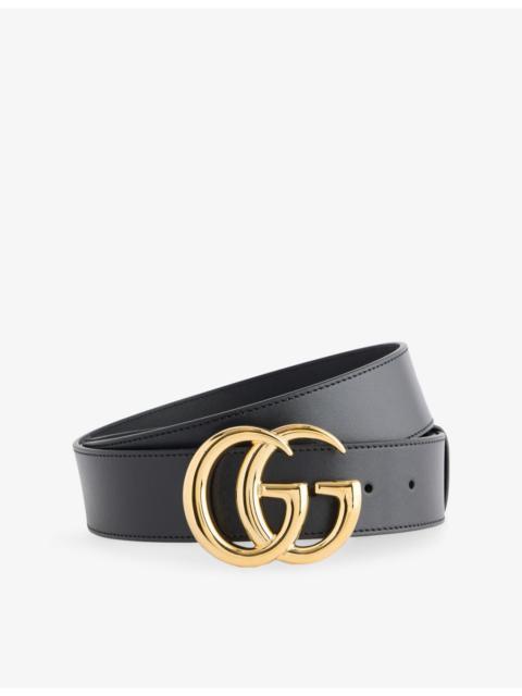 Double G Leather Belt