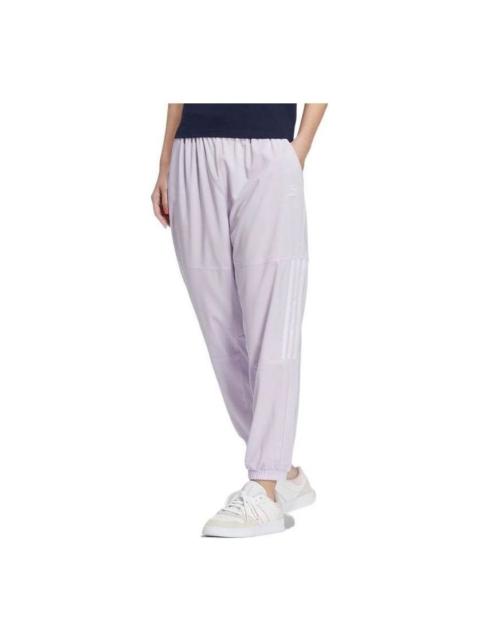 (WMNS) adidas Neo Casual Woven Pants 'Purple' HS8861