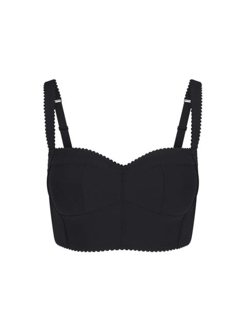 SKIMS x Dolce&Gabbana Skims Body Bustier Onyx
