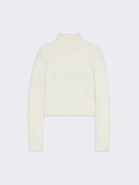 Popcorn Top in Cashmere Blend