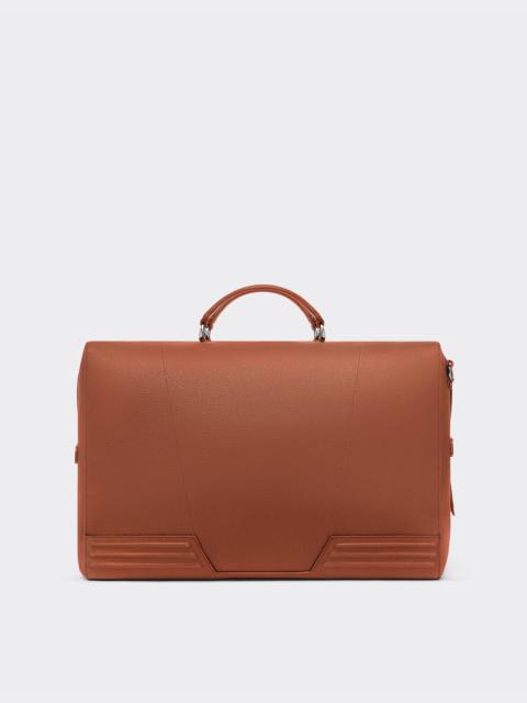 Leather Ferrari GT bag, weekender model