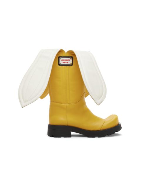 Yellow Banana Moggies Boots