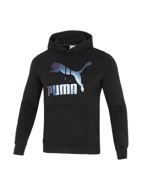 PUMA Classics Metallic Logo TR Logo Printing Sports Black 535341-51