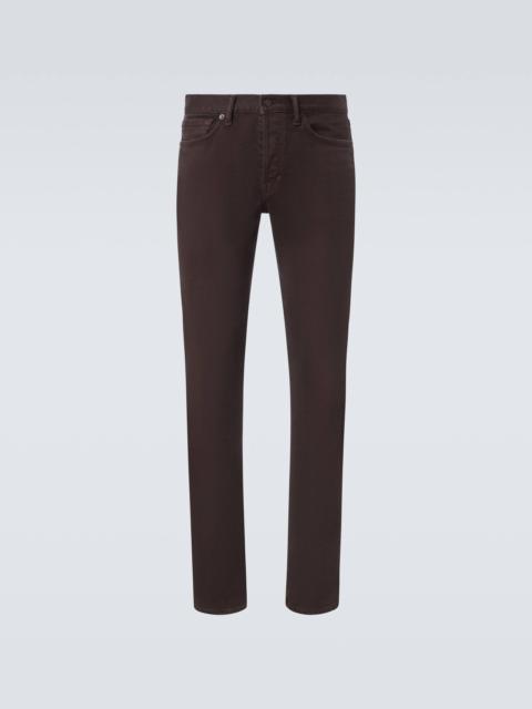 Corduroy slim jeans