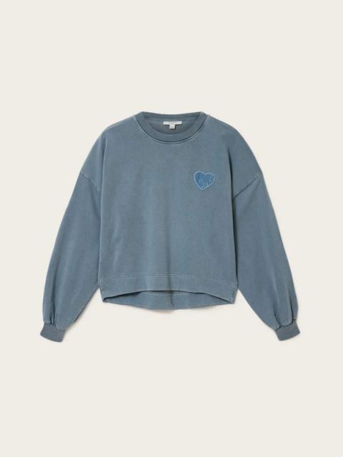 LOVER OVERSIZED CREW NECK SWEATSHIRT