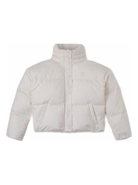 (WMNS) Converse Short Down Jacket 'White' 10025204-A03