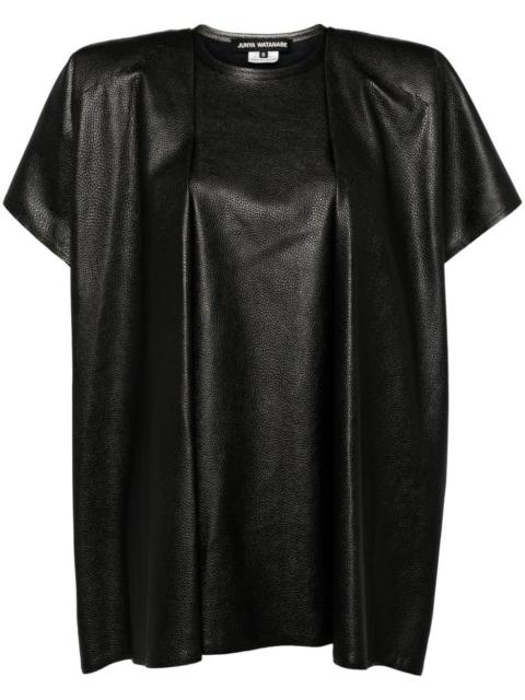 tucked cap sleeve top