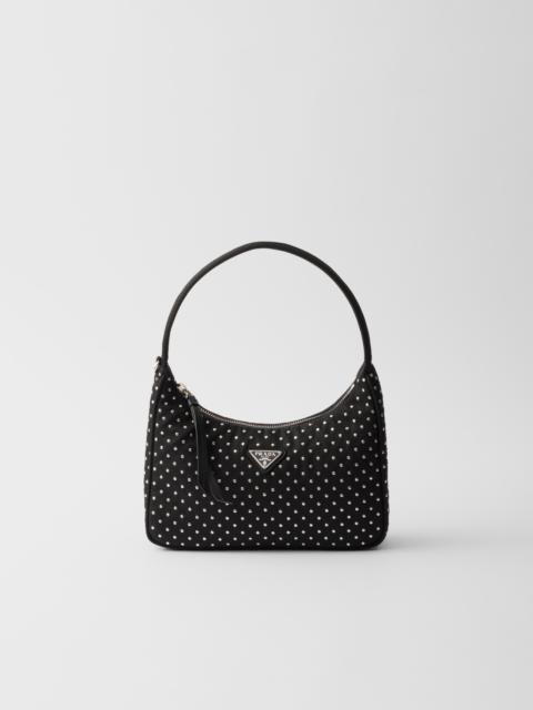 Prada Re-Edition Re-Nylon mini bag with studs