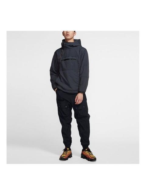 Nike Sportswear Tech Pack Solid Color Stay Warm hooded sports padded Jacket Black BV4790-060
