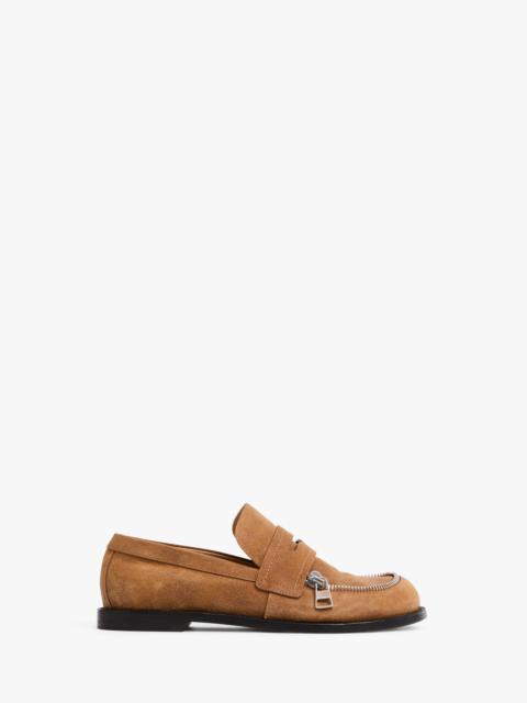 SUEDE BIKER MOCCASIN