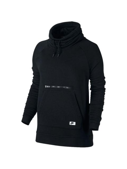 funnel neck sweatshirt