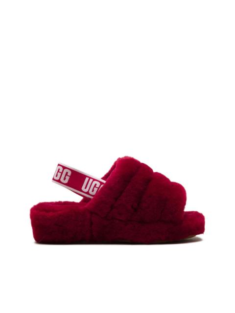Fluff Yeah "Red" slippers